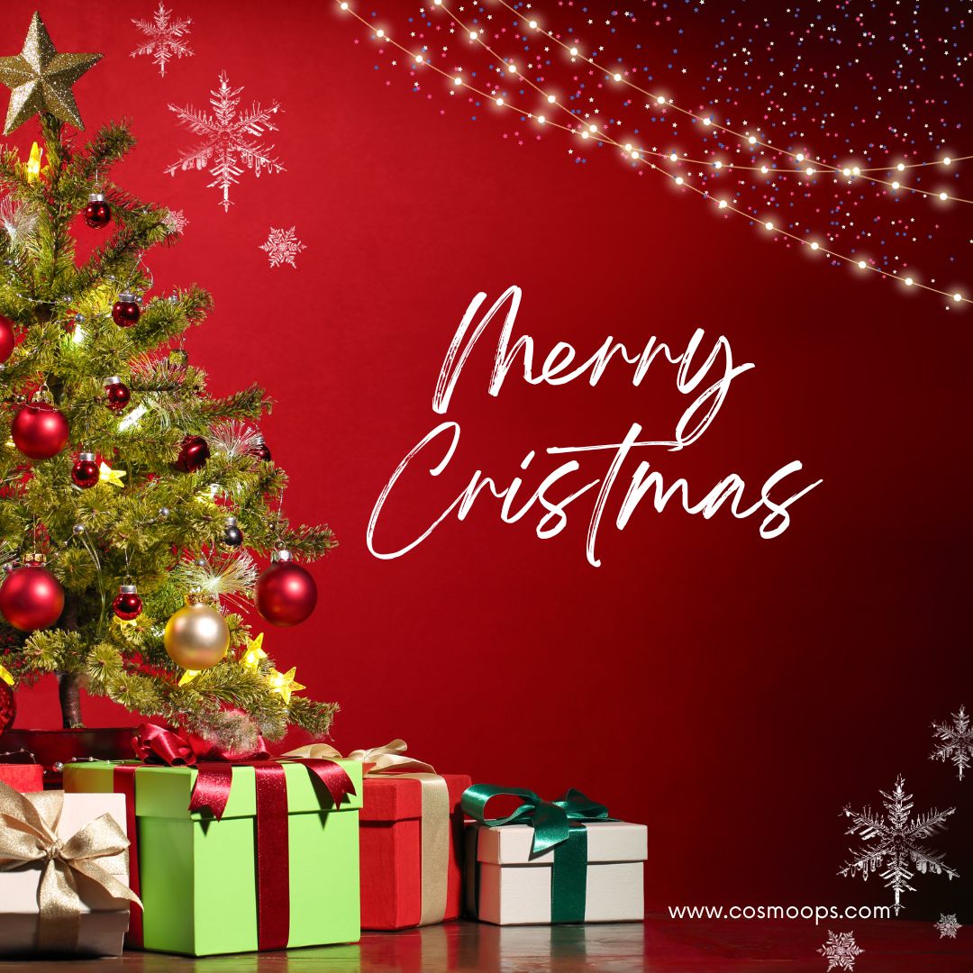 cosmoops's tweet photo. ✨ Merry Christmas ✨ 

As the year wraps up, may this festive season spark fresh ideas, stronger connections, and moments that truly inspire.

Here’s to growth, gratitude, and new beginnings ahead! ❄️🌟

#christmas #festiveseason #gratitude #growth #newbeginnings https://t.co/D09qj43887