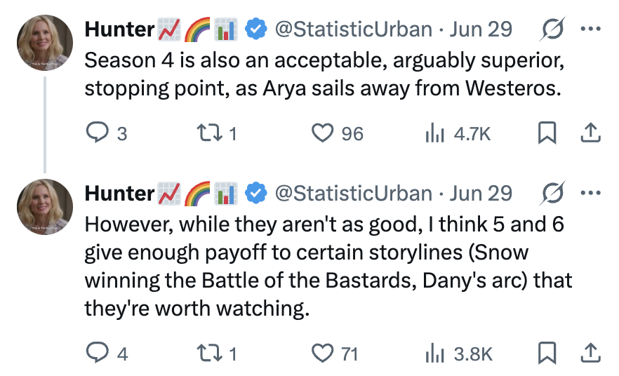 Hunter📈🌈📊 tweet media