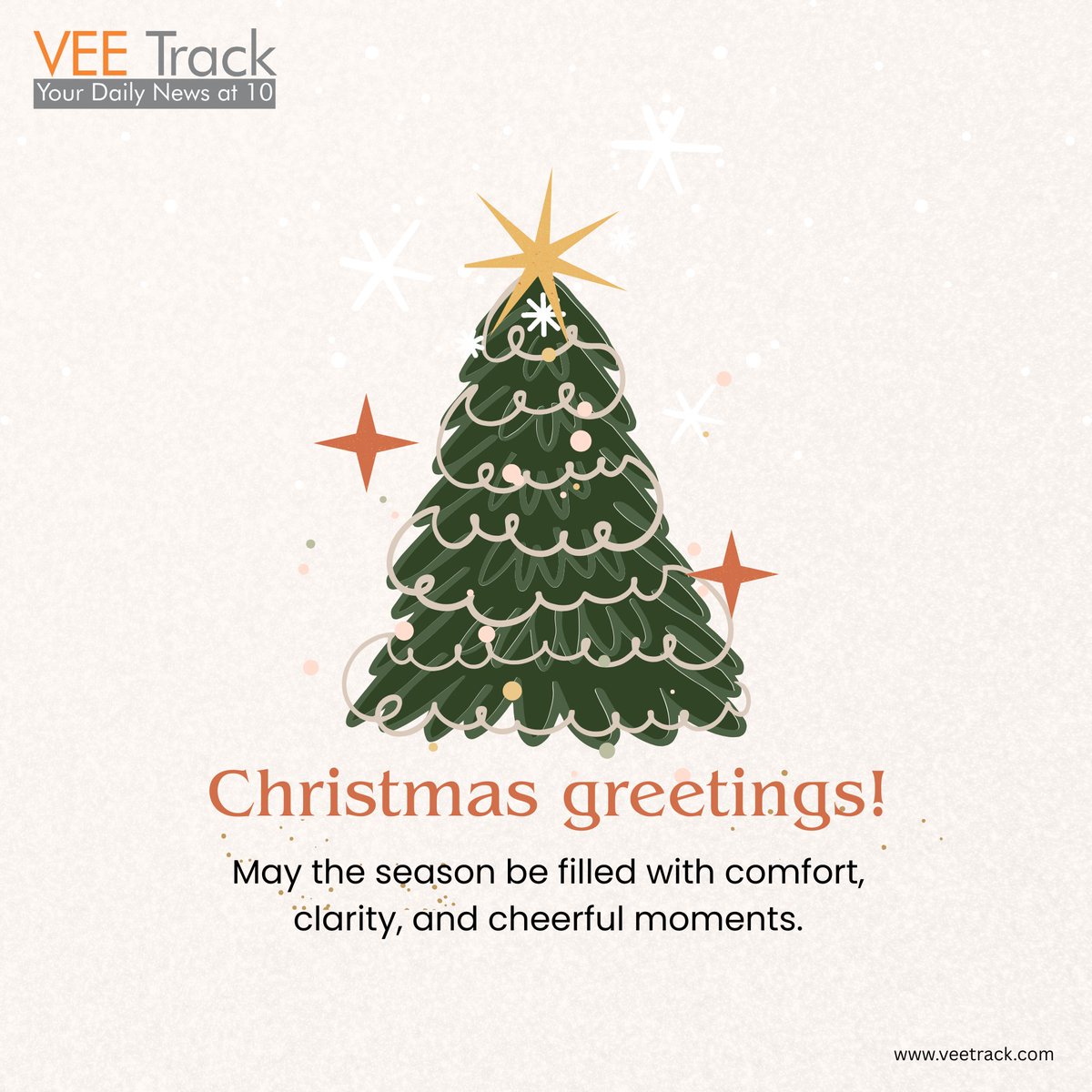 VeeTrack's tweet photo. Like footprints in fresh snow, every step this season feels meaningful.
May Christmas guide you with warmth, gentle joy, and moments that linger long after the lights dim.

#Christmas #MerryChristmas #Christmas2025 #SeasonOfJoy #MerryXmas #VeeTrack

Visit: https://t.co/4iWi4g3jfe https://t.co/W5C53SoTJC