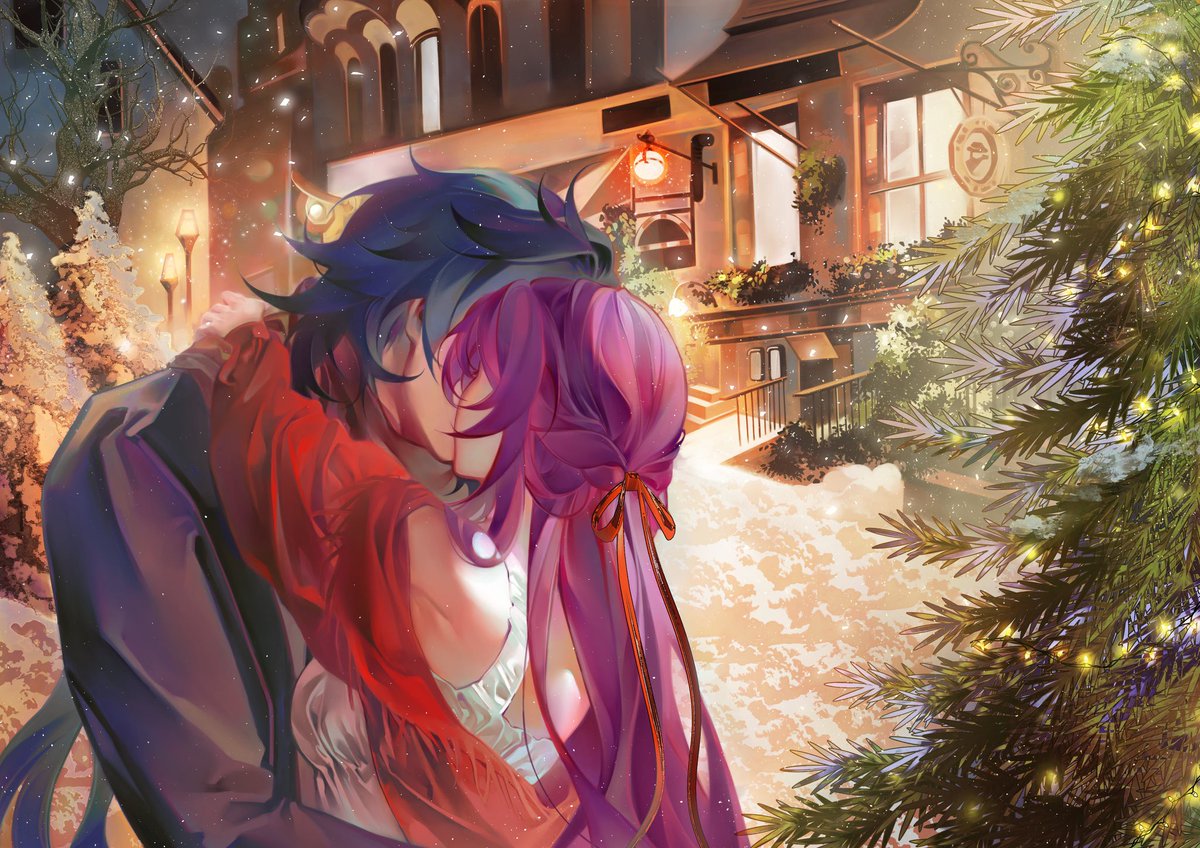 Vanessa88669803's tweet photo. Kiss her under the mistletoe.

#blafka #blade #kafka

Artist: Mẽo Mẽo.

Commission belongs to me. Do not repost without permission. https://t.co/68Ly8IvbNz