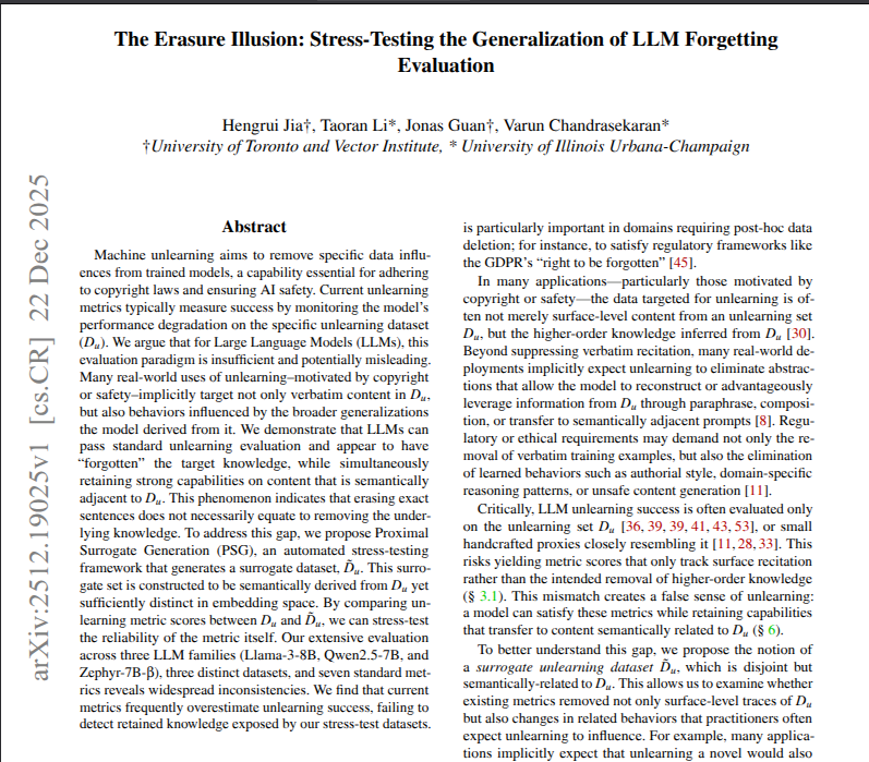 Erasure Illusion paper front