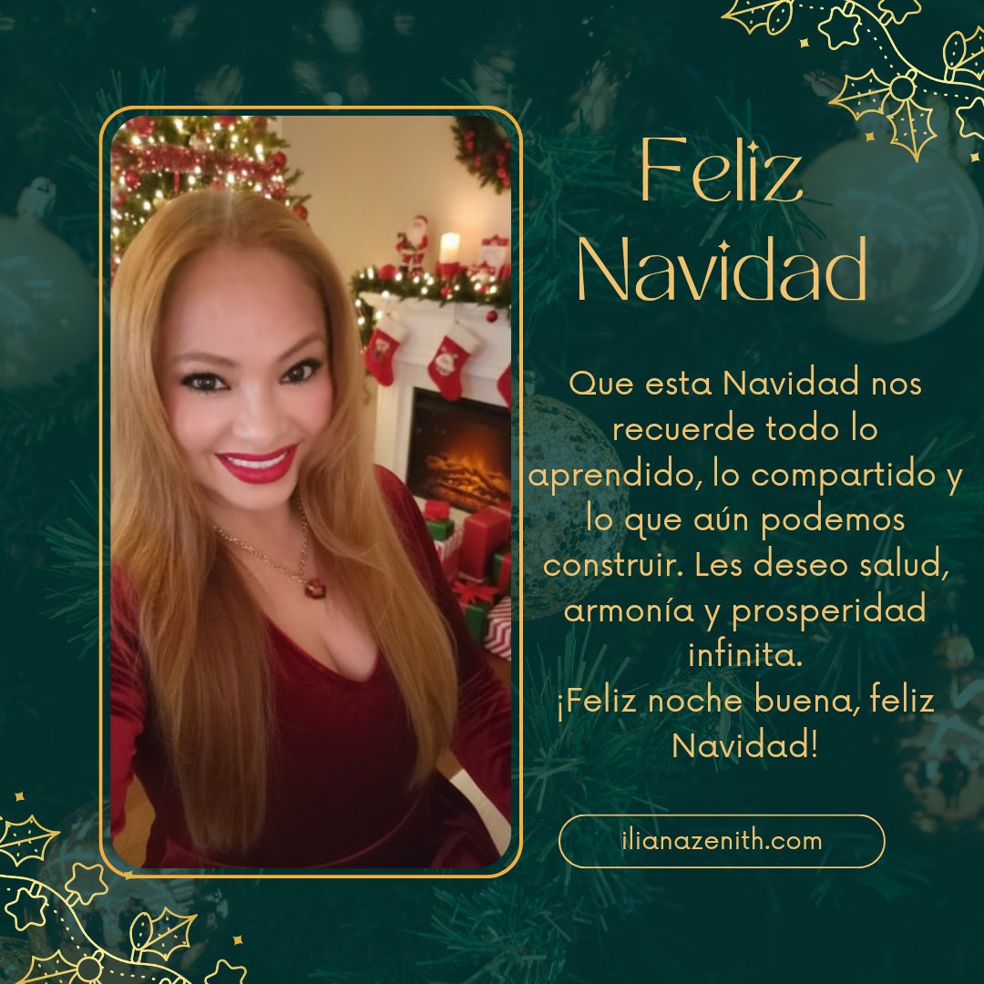 Con cariño su siempre amiga Iliana Zenith 🎄🎁💫