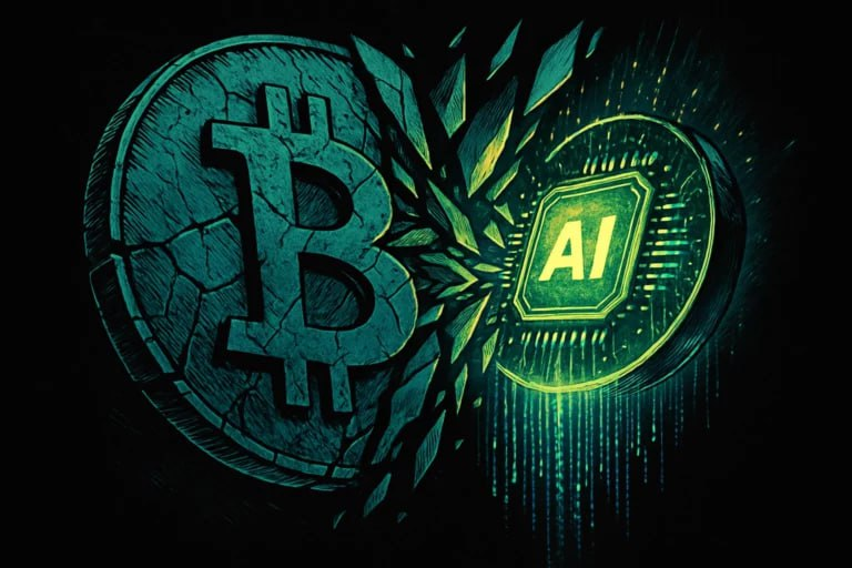 CryptoPulseGLBL's tweet photo. 🌏CryptoPulse Research：#MarketAnalysis🌐🌐🌐
The Battle of Fund Flows: Why Gold and US Stocks Outperformed Bitcoin in 2025

In the year-end review of global asset performance in 2025, BTC significantly underperformed gold and the technology-driven US stock market. By the end of the year, compared to the beginning of the year, Bitcoin's annual gains were limited or slightly lower, while gold surged to a record high, and major US stock indices maintained steady growth, even leading most risk assets.⏸⏸⏸
When global economic and monetary policy uncertainties arise, capital needs an asset that doesn't require internet connectivity or rely on any clearing system. Investors view gold as a "real asset" and a stable safe-haven asset, not just an inflation hedge. Meanwhile, the profit prospects of US stocks as equity assets are gradually becoming clearer, leading to a drain on crypto assets.🎙🎙🎙
The widespread adoption of crypto ETFs signifies that crypto assets are entering traditional asset allocation portfolios, beginning to follow traditional financial risk control models. While this brings long-term capital support, it also significantly smooths out its volatility, stifling its explosive potential.🔈🔈🔈
2025 is a rare eve of a productivity singularity, with the vast majority of funds chasing the AI ​​boom. As a "challenger to the monetary system," Bitcoin's appeal was overshadowed in the short term by the narrative of a productivity revolution. However, Bitcoin was not disproven, but rather repriced. It temporarily gave way to the dual demands of a productivity singularity and geopolitical defense needs, bearing the cost of time rather than direction.

🔡 Subscribe:Major Crypto Events
⭐ https://t.co/7opmEVsUe5