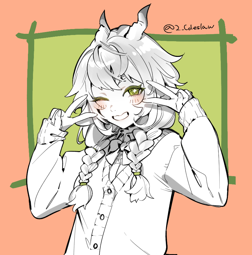 お題箱よりVRCアバターのリリーミヤちゃんです 