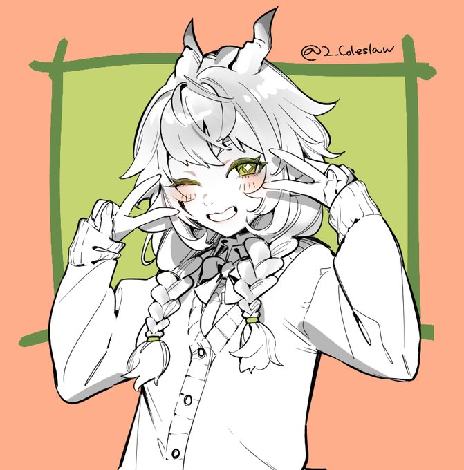 お題箱よりVRCアバターのリリーミヤちゃんです 