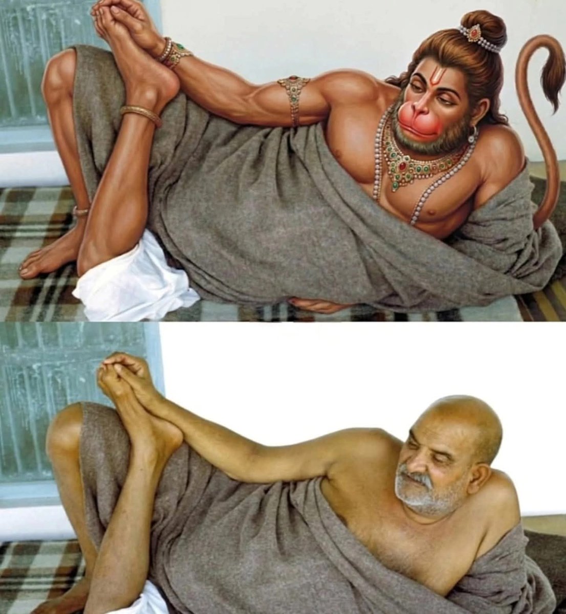 यह एक सत्य घटना है जो नीम करोली बाबा के परम भक्त दादा मुखर्जी (सुधीर मुखर्जी) के साथ घटी थी। इसका वर्णन उनकी पुस्तक "By His Grace" में भी मिलता है।

एक बार दादा मुखर्जी और महाराज-जी भूमियाधार आश्रम में थे। शाम का समय था और चारों ओर शांति थी। बाबा आश्रम के बाहर सड़क के किनारे बनी