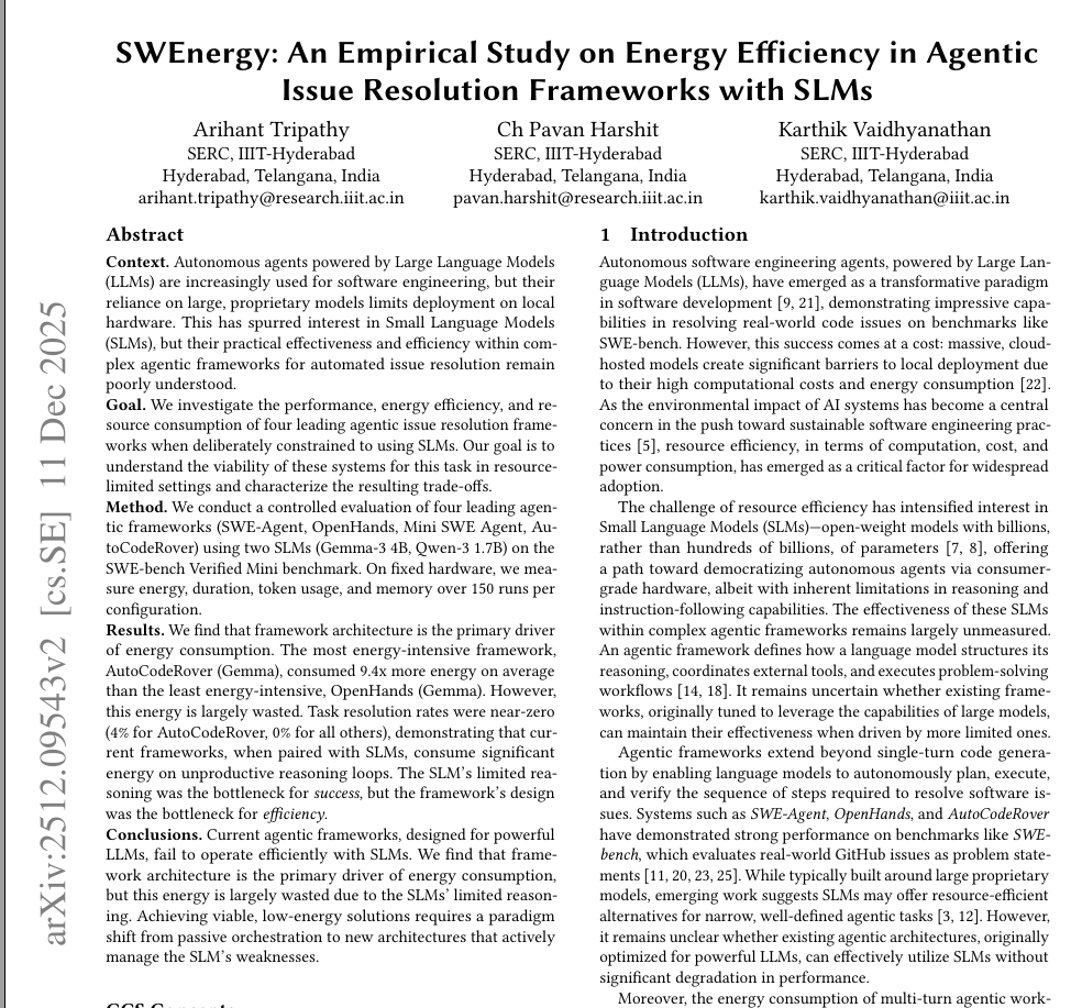 swenergy abstract