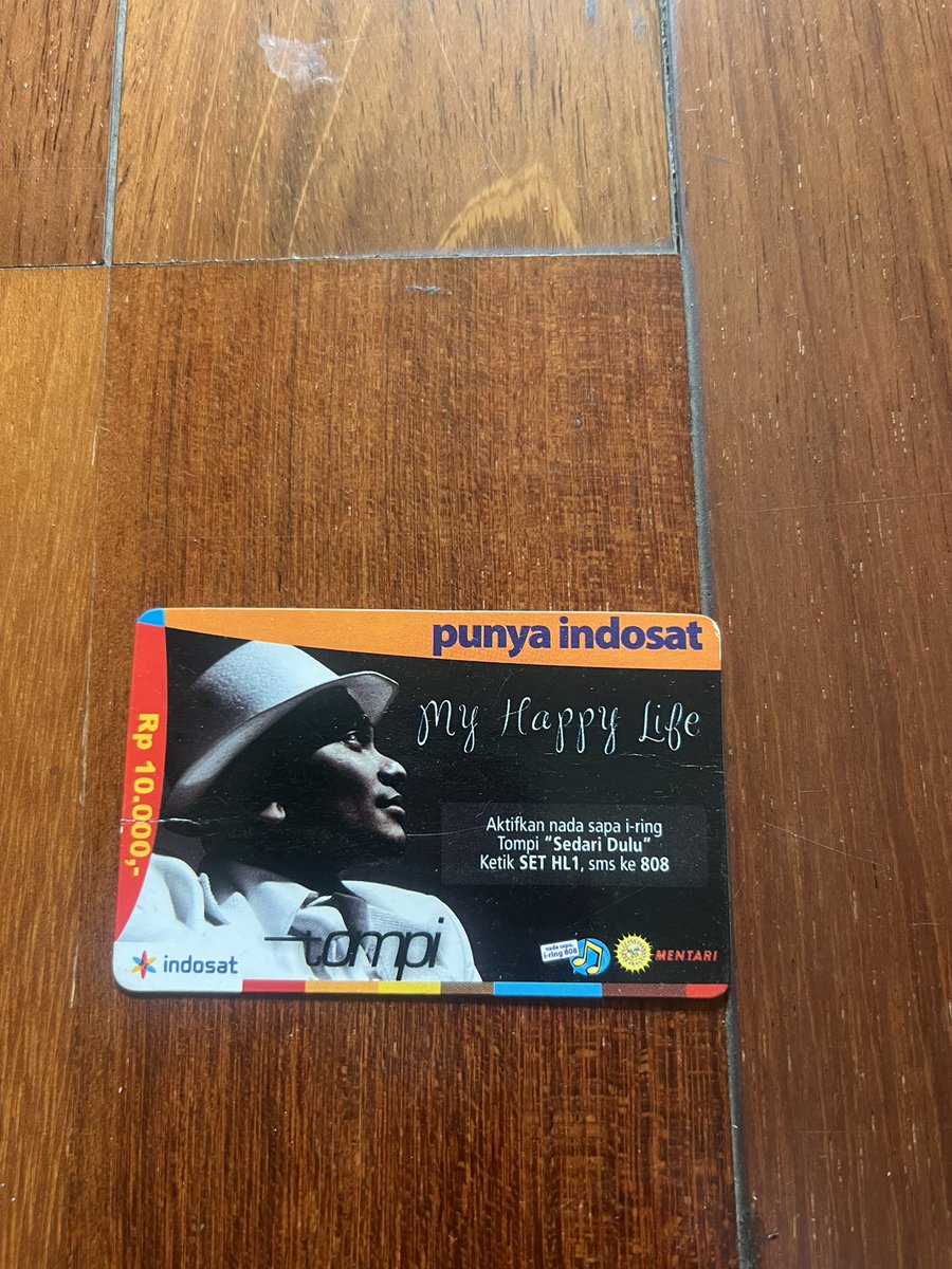nanangtrez's tweet photo. @indosat @dr_tompi edisi tahun 2009 https://t.co/KolcG0LEkz