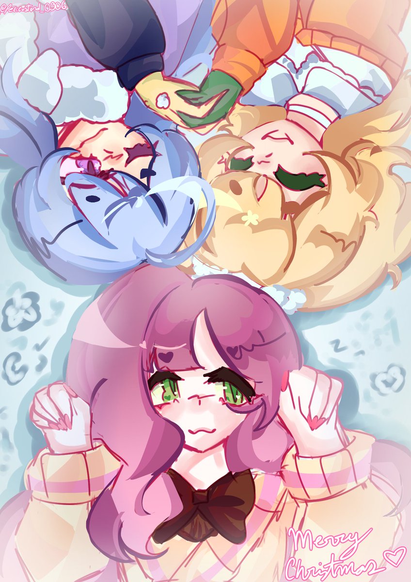 Merry Christmas!! I was your secret santa <a href="/amatsutsutsu/">Tsu</a> !! Hope you enjoy your art piece ♡ #ichuss2025