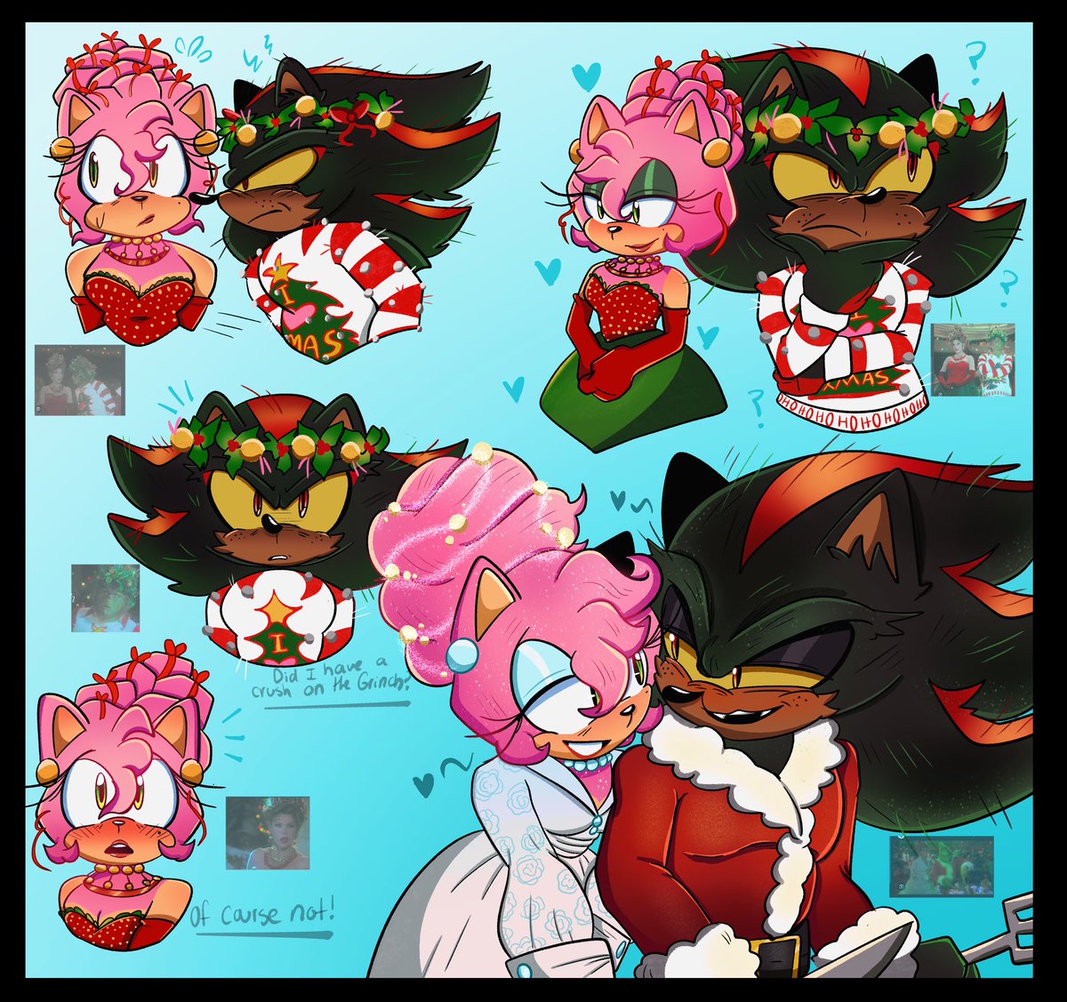 allen_rmu's tweet image. How The Shadow Stole Christmas 🎄
.
.
.
#shadamy