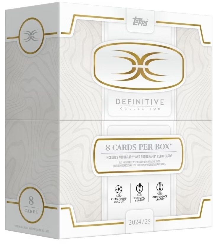 製品情報】 2026年1月以降 発売予定 ⚽2024-25 TOPPS UCC DEFINITIVE