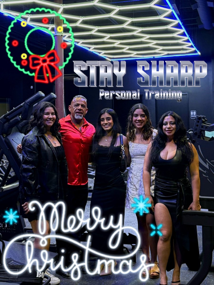 StaySharpPT's tweet photo. Merry Christmas from Stay Sharp Personal Training #teamstaysharp !! Santa's elves aren't finished yet but we opened our present early. 
Grand Opening Party coming soon..
#aplaceofourown https://t.co/prH8J0K8Vs