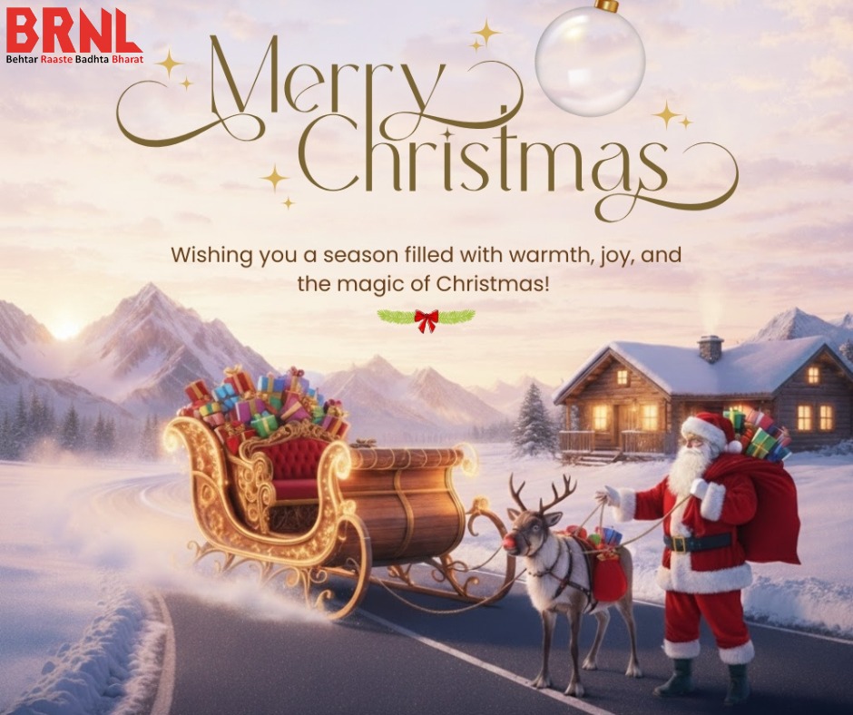 brnlindia's tweet photo. Jingle bell jingle bell—pause, rewind, replay,
It’s Christmas, let’s do joy our own way.
Wishing you all a Merry Christmas may smiles and magic follow you. Let’s celebrate, laugh, and stay united—with jingle joy and spirits lighted! 🎄 https://t.co/JxyOu6Ty4a