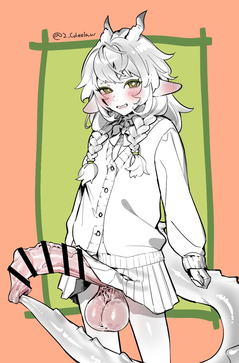 これは前しっぽとふたなり差分 