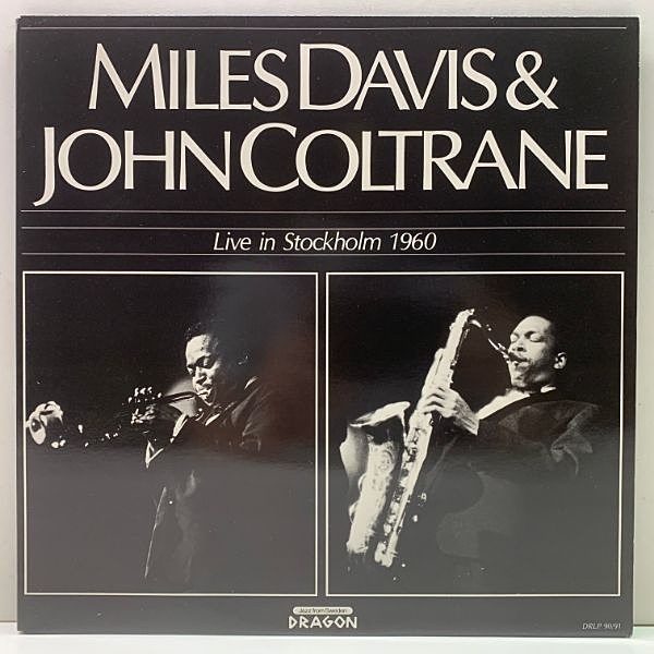 美品!! MONO Sweden オリジナル 2LP MILES DAVIS & JOHN COLTRANE Live