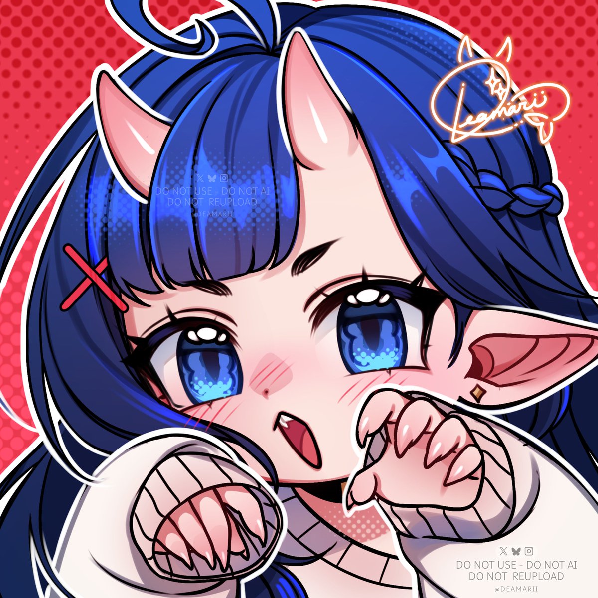 ☁️ Dea ⟢ VArtist 🐯 tweet media