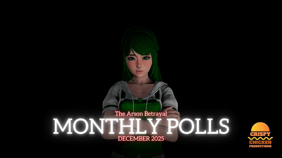 December 2025 Polls!

Voting closes at December 30, 2025 so don't miss it!
You can vote through these links:

Links:
Public Polls - patreon.com/posts/146628702
Patron Polls - patreon.com/posts/146628866