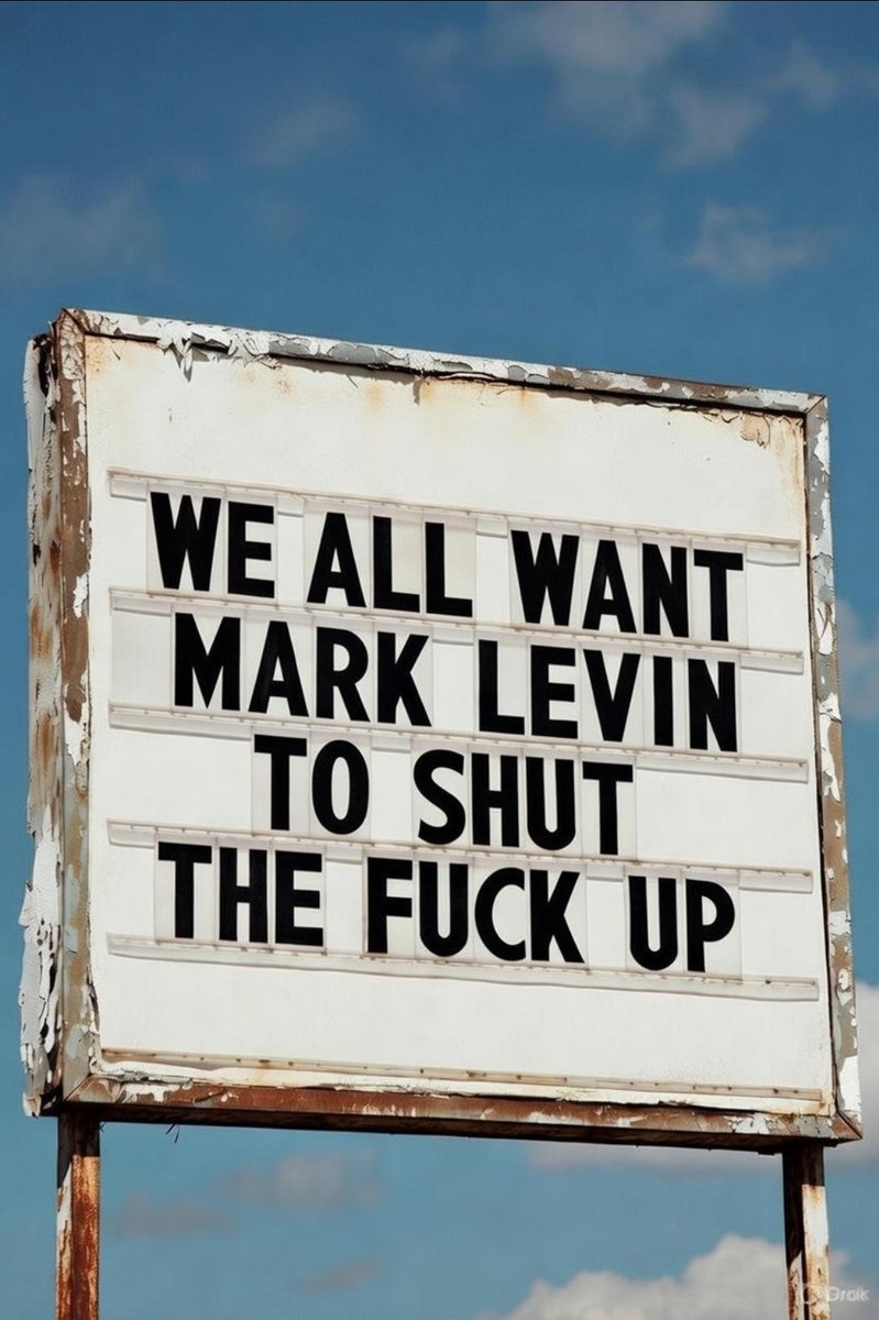 NvaForget's tweet photo. @marklevinshow https://t.co/Yn6jAQkNUj