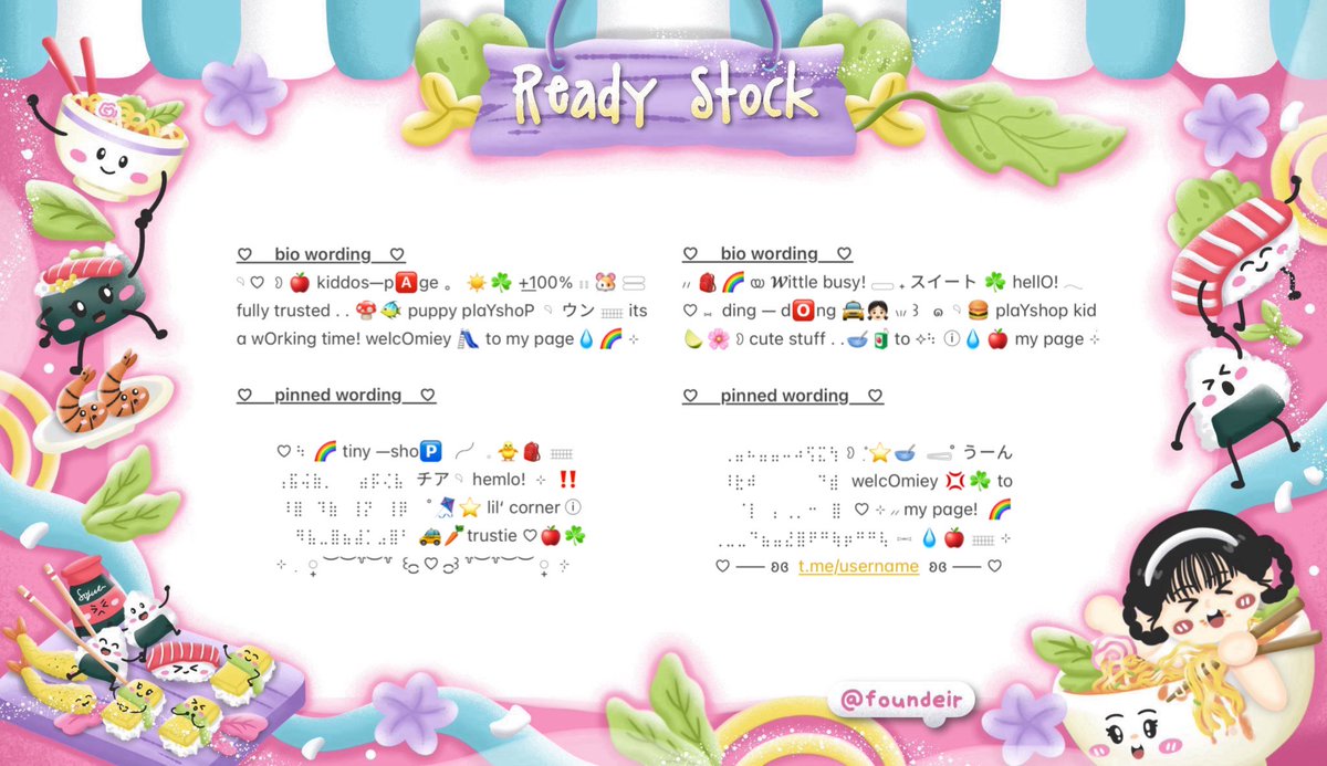 ofKathie's tweet image. ⠀
˚₊ ♡ help retweet? tysm! ֯⊹

𓈄᳸  ౿ ۫ 𓈒 🍭🎀  ⨳  𓊆 haloo sobat imut  . .  💬 ☆ kath bawain ready stOck bundle bio &amp;amp; pinned wording special christmas 🎄🎊  dengan harga  へ ⭐️🥣 𖠗  ꒰ IDR. 8.000 ꒱  യ check ALT for moRe ▷ チェック。 ☘️👛 ノ

𓄼 𓂋  #zonauang  ⊹
⠀