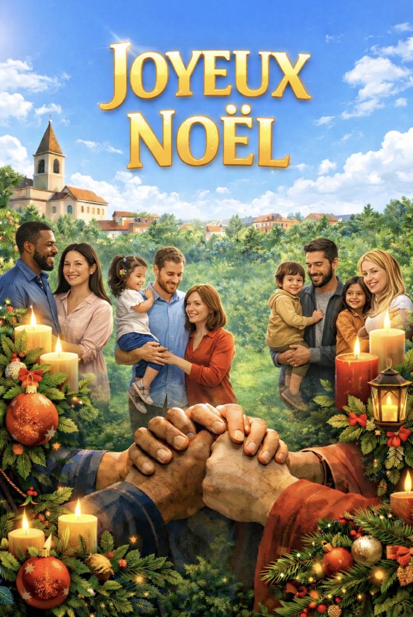 En ce jour de Nativité, Réveillons Ensemble Bussy souhaite à tous les chrétiens un Noël rempli de paix, de lumière et de fraternité.
Que ce jour, porteur d’espérance et de partage, nous rappelle les valeurs de respect, de tolérance, de dialogue et de laïcité.