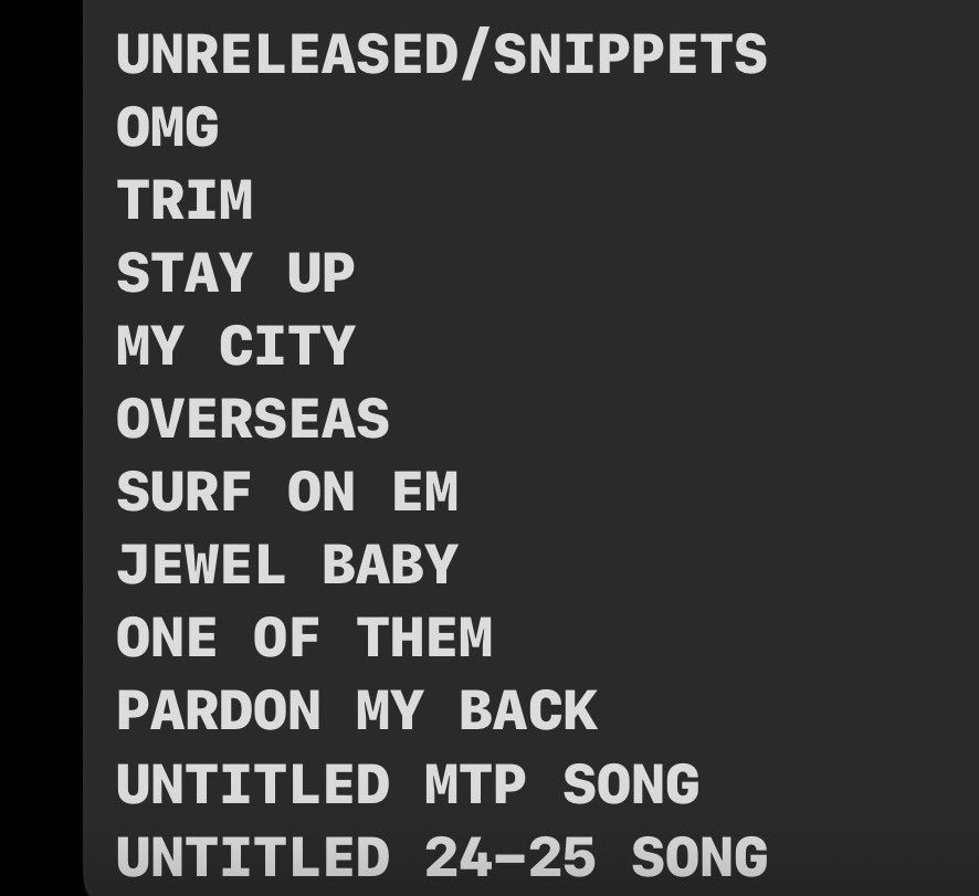 Future &amp; Lil Baby have 27 confirmed collabs. what’s your favorite?

16 released, 11 unreleased