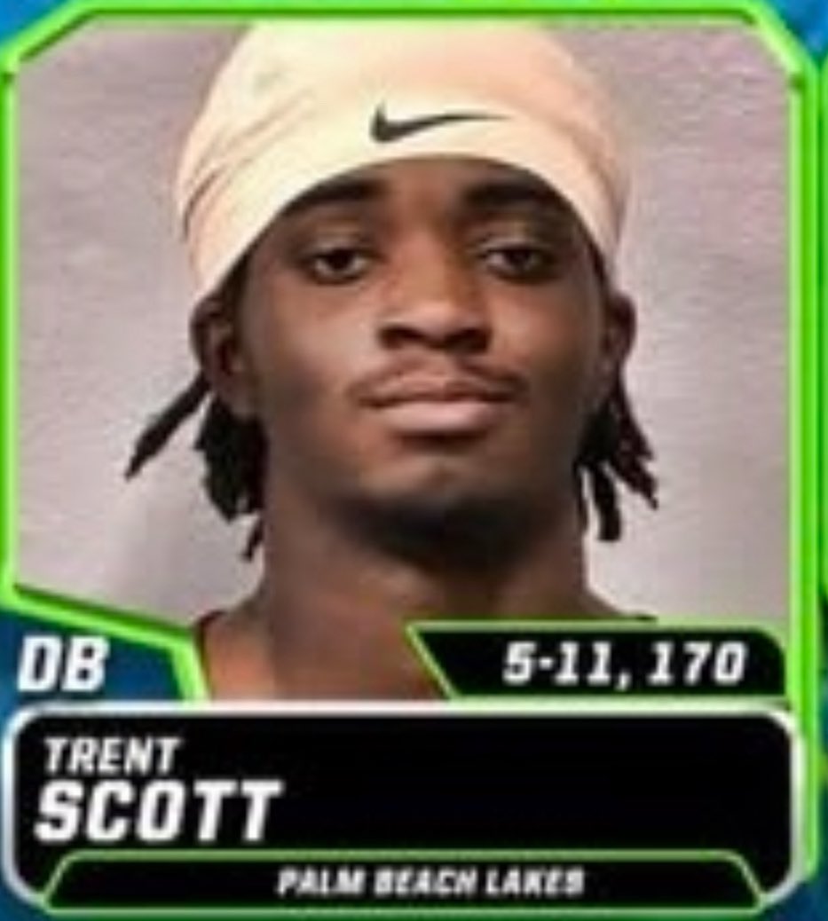 SassssPro's tweet photo. 🚨🚨 FRESHMAN WATCH 🚨🚨
Trent Scott | DB | Palm Beach Lakes HS

Named to the All-Freshman Team by Jerry Williamson (@RisingStars).
Dynamic two-sport athlete with serious range, instincts, and playmaking ability.

This is just the beginning.
The future is VERY bright. 💪🏿🏈 https://t.co/picfAKLXJF