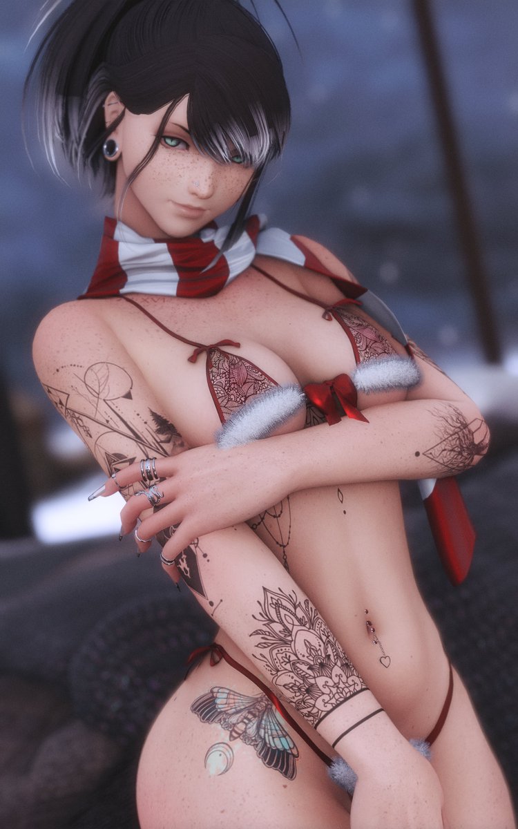 CoffeeCatKiryn's tweet image. Happy Holidays~ 🖤🎄