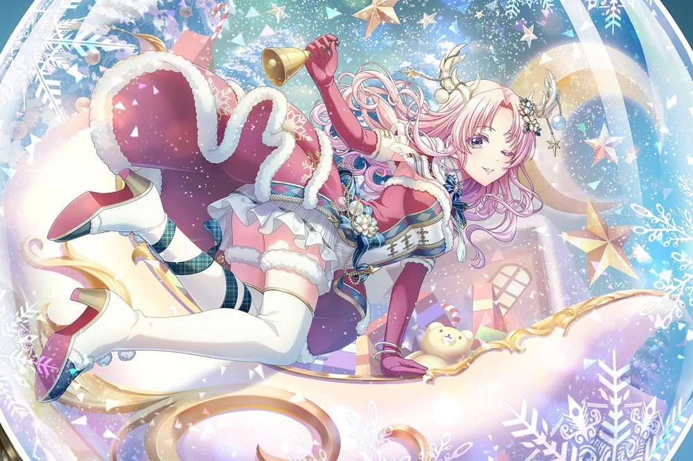 be_lovedrondo's tweet image. ❝Ho... Ho... Ho... Santa Hiiro disini. Aku membawakan hadiah untuk kalian semua. Aku harap kalian suka hadiah ini. Merry Christmas~!❞