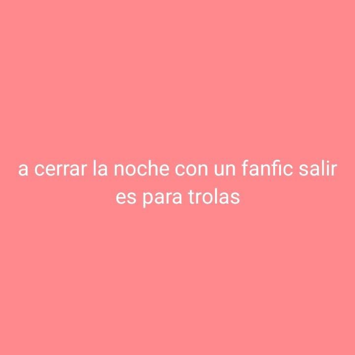 buenas noches