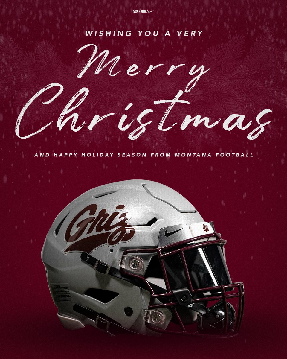 Marry Christmas <a href="/MontanaGrizFB/">Montana Griz Football</a> @GrizCoachGreen