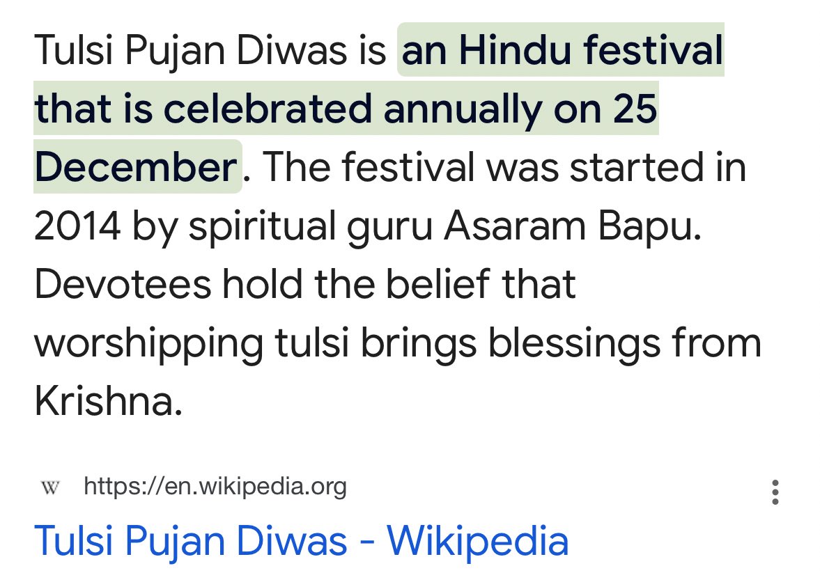 thispodcastguy's tweet image. Tulsi Pujan was started by Asaram. Yes, THE RAPE CONVICT ASARAM. 

Those who celebrate this are Asaram Supporters and FAKE HINDUS.
