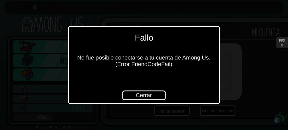 Yenditto's tweet image. #AmongUs A alguien más le pasa esto o yo soy el pobre pendejo que le falla el internet?