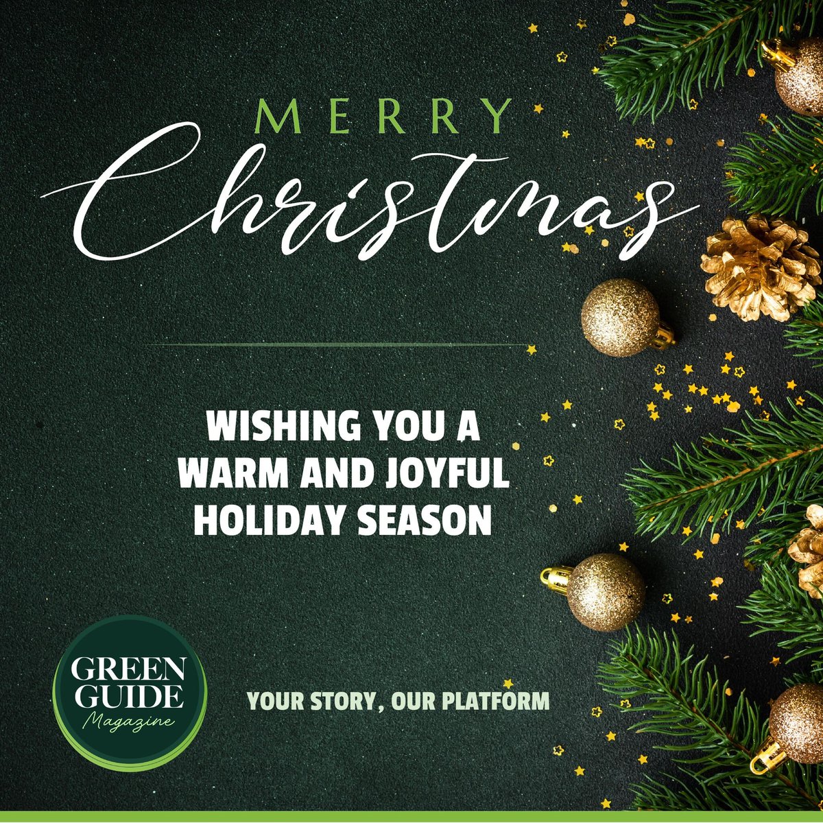GreenGuide_Mag's tweet image. Merry Christmas!
Thank you to our readers, local businesses and contributors for your continued support this year.
We’re proud to work alongside so many brilliant people and businesses within our community. 
Wishing you a Merry Christmas and looking ahead to another great year.