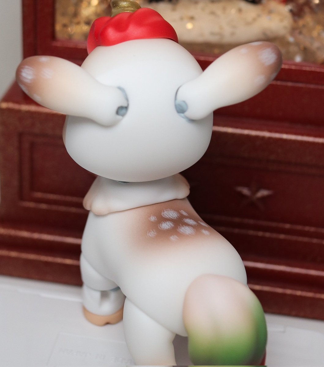 루돌프 밤비 루루피의 뒷모습은 이런 느낌입니다💕 사슴무늬 깨알같이 넣어주었어요🦌