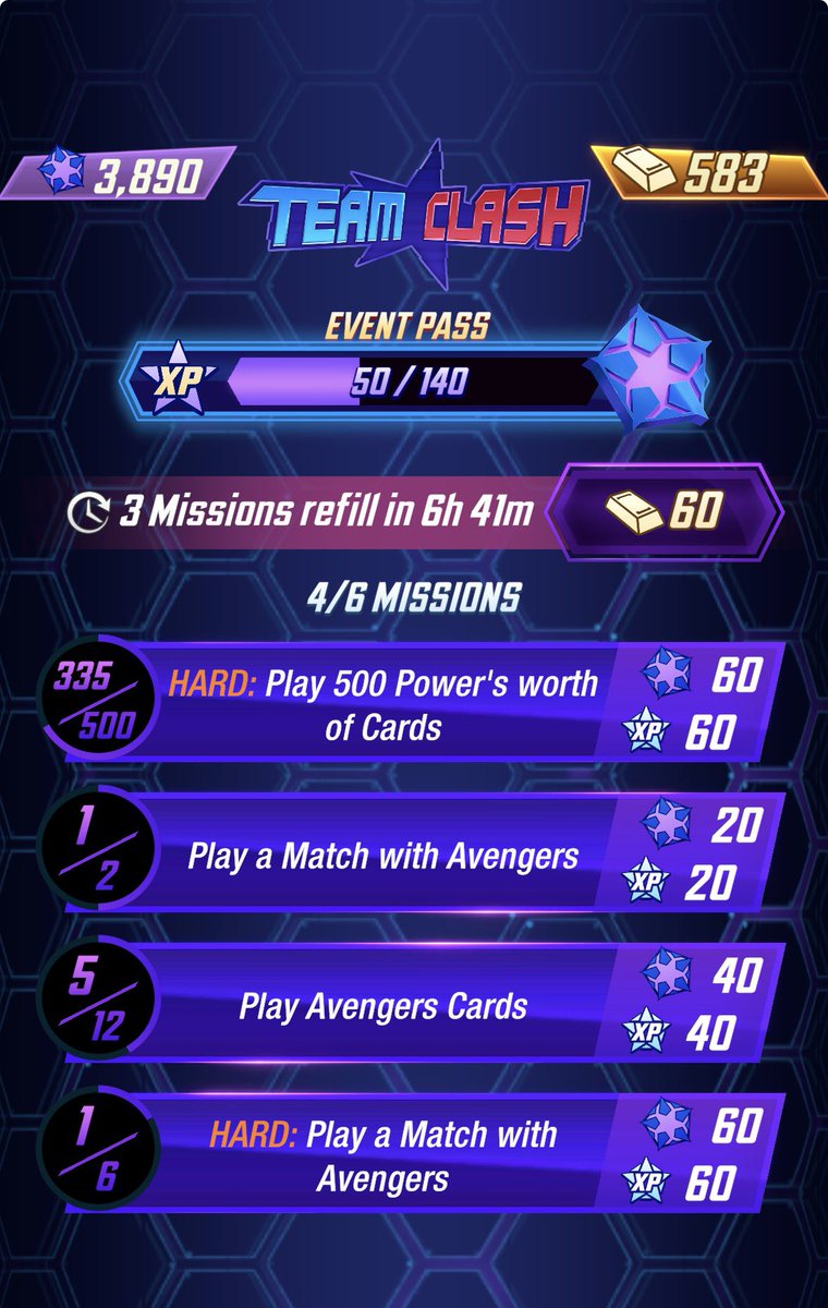 Team Clash is so boring man. Any good Avengers deck to help me complete the 4k emblems and get myself outta here with the new Fastball card?