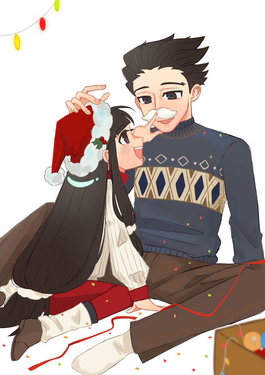lanbiblue's tweet photo. #ナルマヨ
#成宵 
Merry Christmas🎄
是国内举行的成宵24h圣诞接龙（先提前放一下㌥(ง ˙˘˙ )ว㌥在这边 https://t.co/FoOpb7oUbu