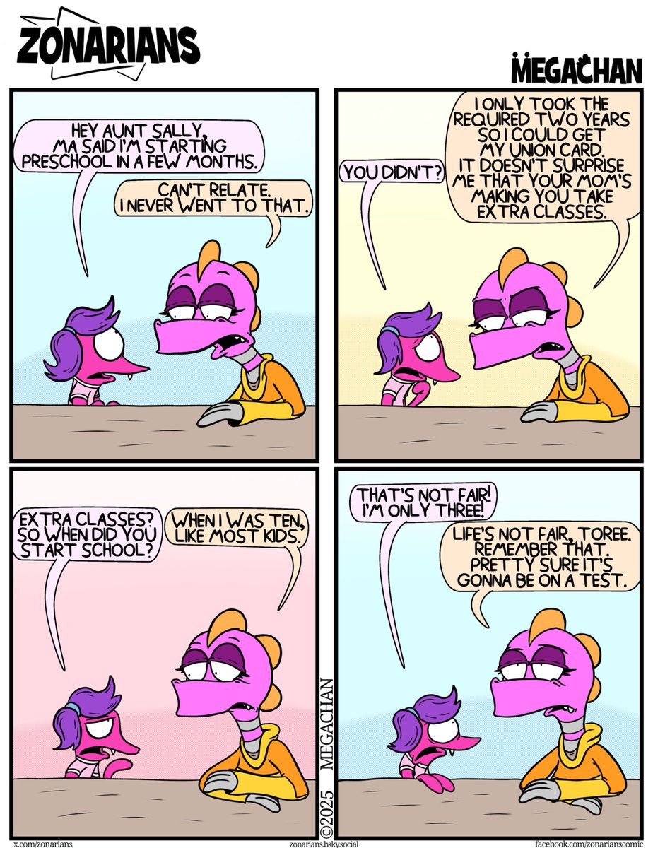 Zonarians Comic

“Pre-School Jitters”