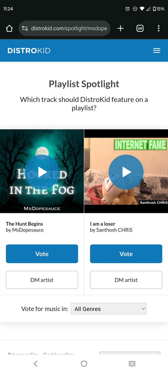 _Silent_Reverie's tweet photo. @MsDopesauce It just kept going to other songs to vote for. There wasn't actual proof of voting.#DopeSquad. cash app- $myeama @keshaerwin1 @tforce13 https://t.co/Jl6R7sAqkR