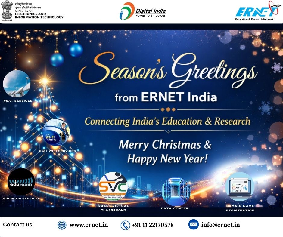 ERNET India tweet media