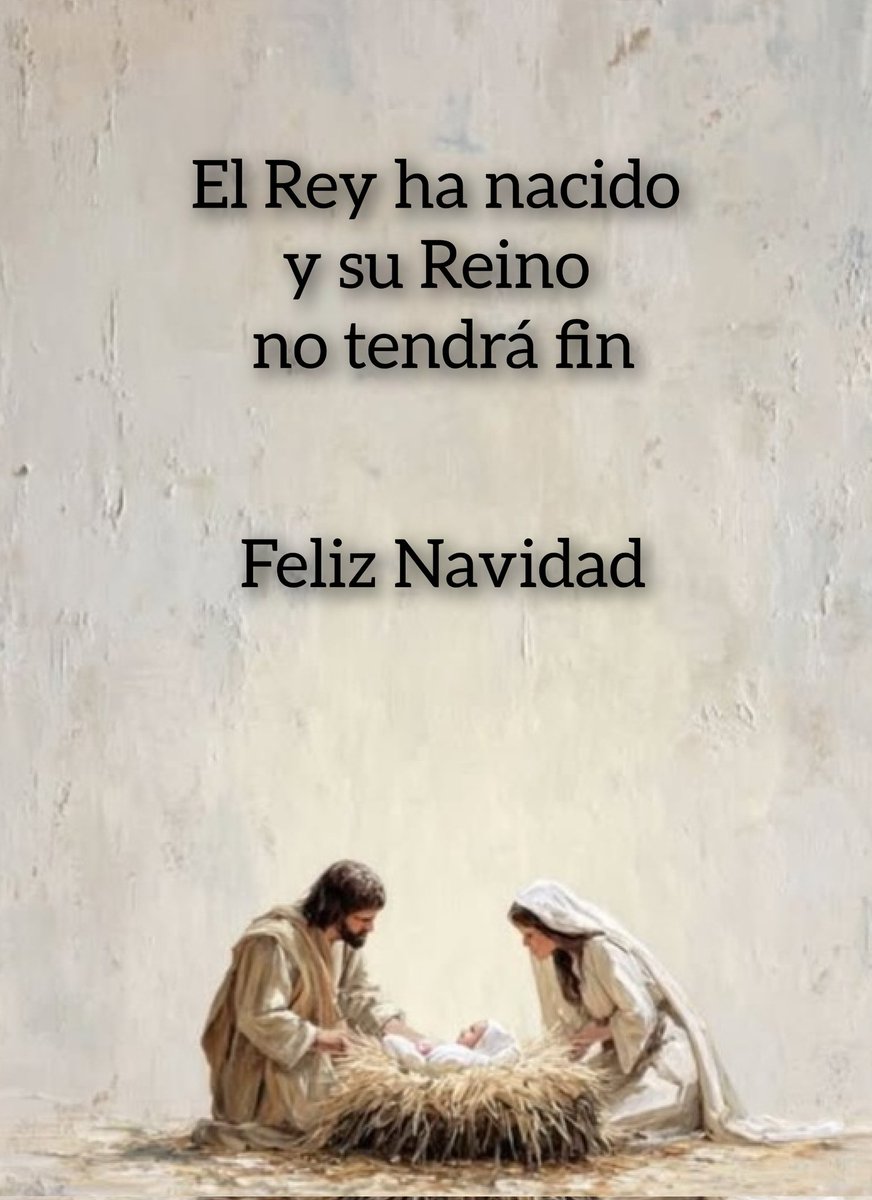 Feliz Navidad, queridos amigos. Que el Niño Jesús los colme de bendiciones