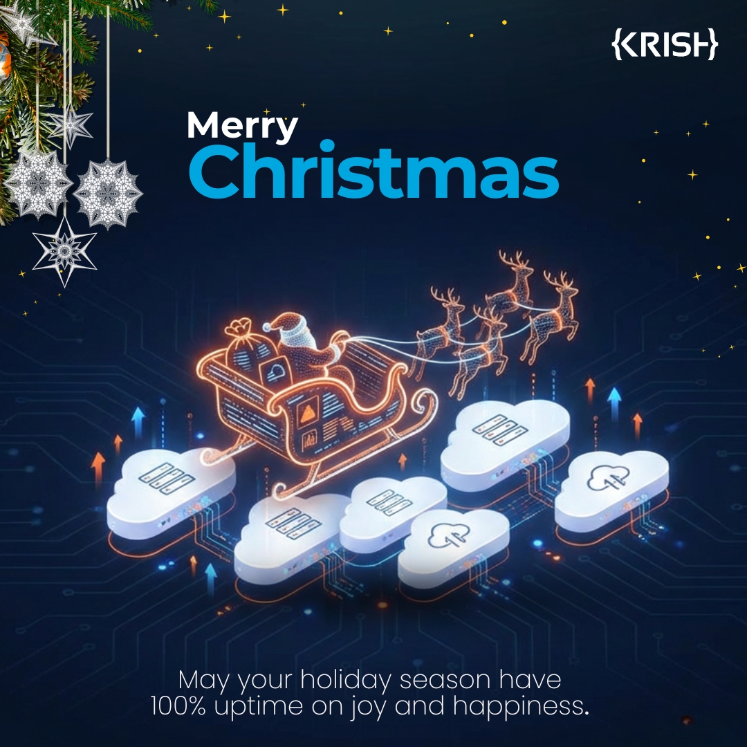 krish_services's tweet photo. When a year of hard work wraps up, Christmas brings the pause everyone deserves.  

As Christmas lights go up, so does our gratitude for everyone who stood with us. 

We wish everyone a Merry Christmas and Happy Holidays.  

#MerryChristmas #KrishServices #Christmas2025 https://t.co/YMFGvKq9hj