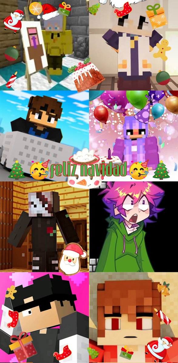 Feliz navidad🎄🥳 <a href="/eloyt_oficial/">Elo YT</a> <a href="/MazerYT__/">MAZER</a> <a href="/TheChuyMine/">ChuyMine</a> <a href="/thelioncat95/">Leslie✨</a> <a href="/arseel_/">ARSEL 🌹</a> @ikneto <a href="/ZaxonEsp/">Zaxon</a> <a href="/JoelESP__/">JoelESP</a> <a href="/ElMannyCraft/">MannyCraft</a>