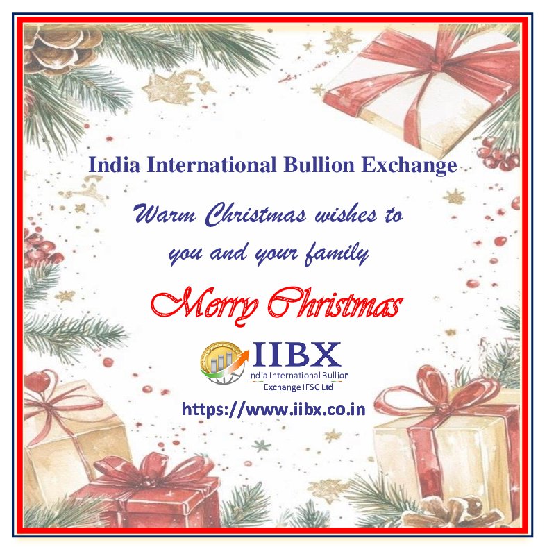 India International Bullion Exchange IFSC Ltd. tweet media