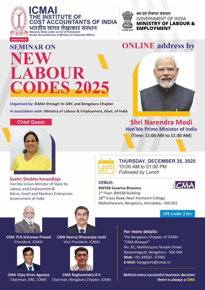 The Institute of Cost Accountants of India tweet media