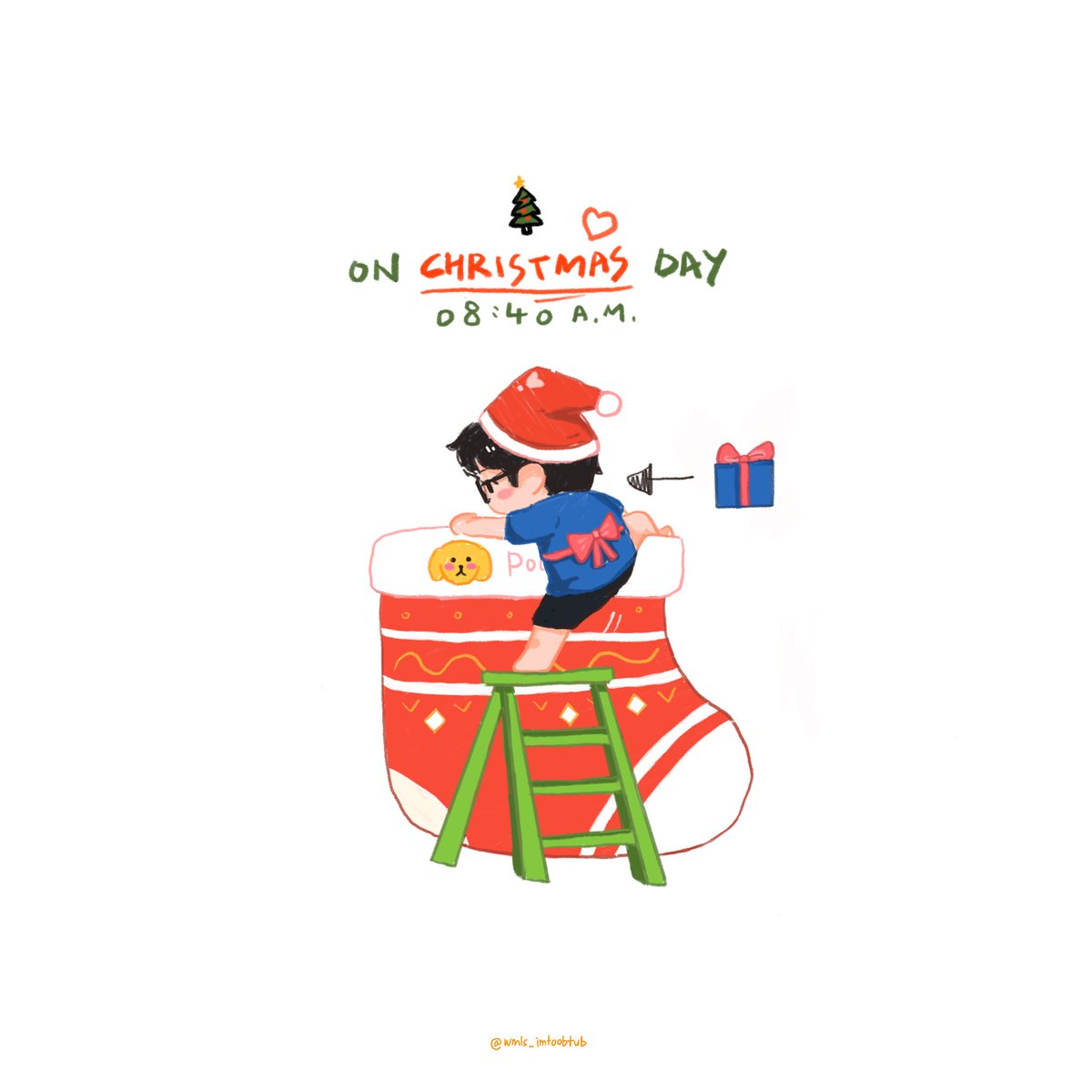 Merry Christmas 🎄 
Poom’s Christmas Gift this year is delivered 🎁🐰
#UpPoom 
#Uppoompat #Poompps