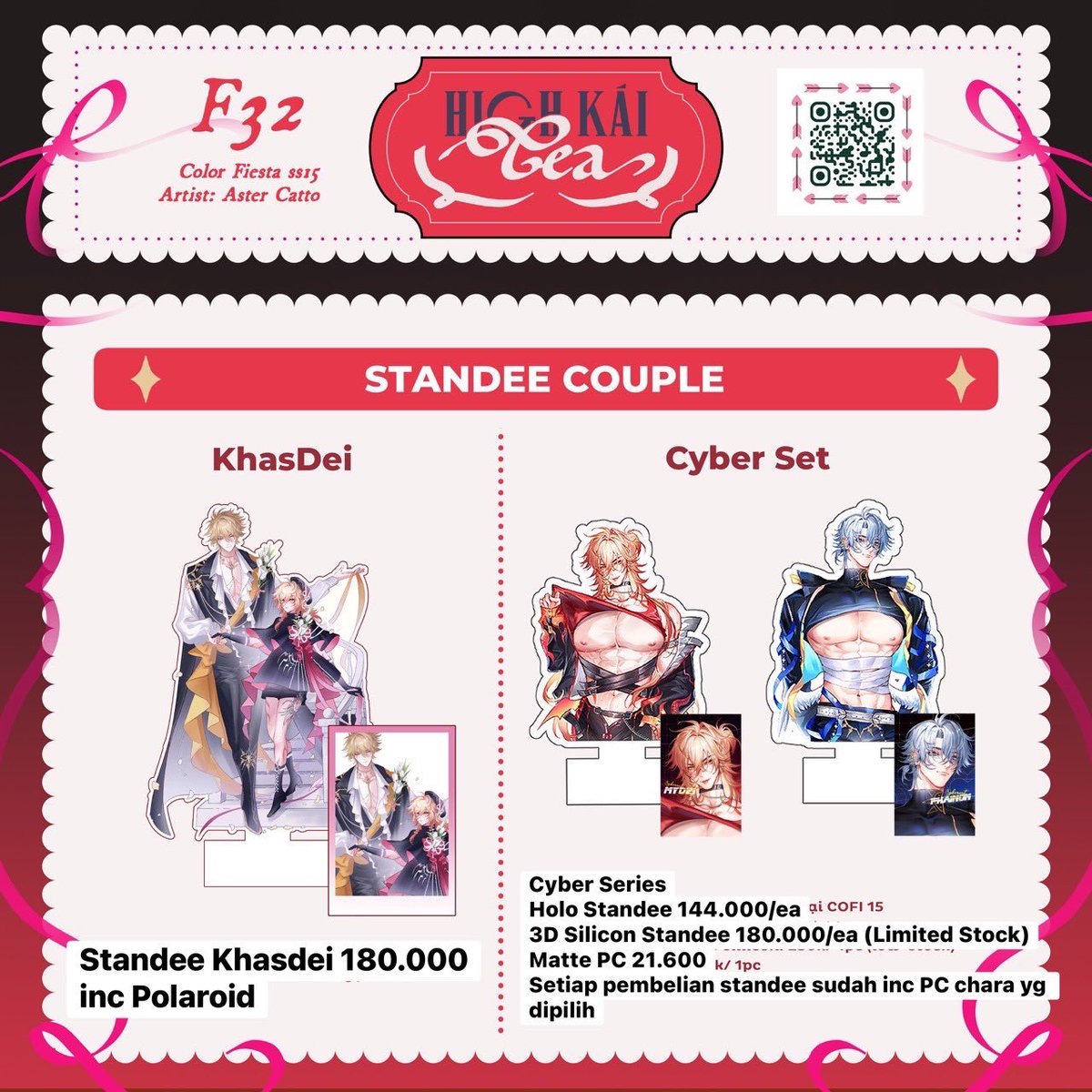 INA GO Pre-Order Fanmerch by <a href="/AsterCatto/">𝑨𝒔𝒕𝒆𝒓¨💝¨ working on Phaidei pay gorn</a> 

💰Price on thread exc LSF &amp; ISF Tax to INA (Harga kotor viet)
🗒️2nd payment needed for ISF+Tax (Pas udah sampe INA)

If you want to order / have any questions, feel free to DM us 🙇🏻‍♀️

Close: Dec 31, 2025 (12.00 WIB)

Likes &amp; RTs are