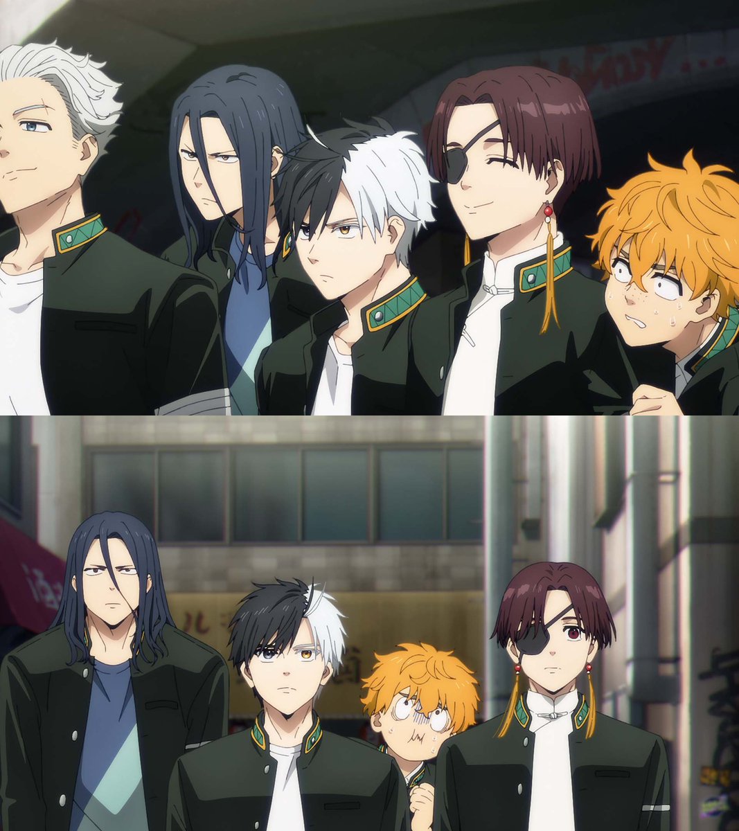 Crunchyroll's tweet image. They’re here. Now the fun can begin. 🎉 (via WIND BREAKER)