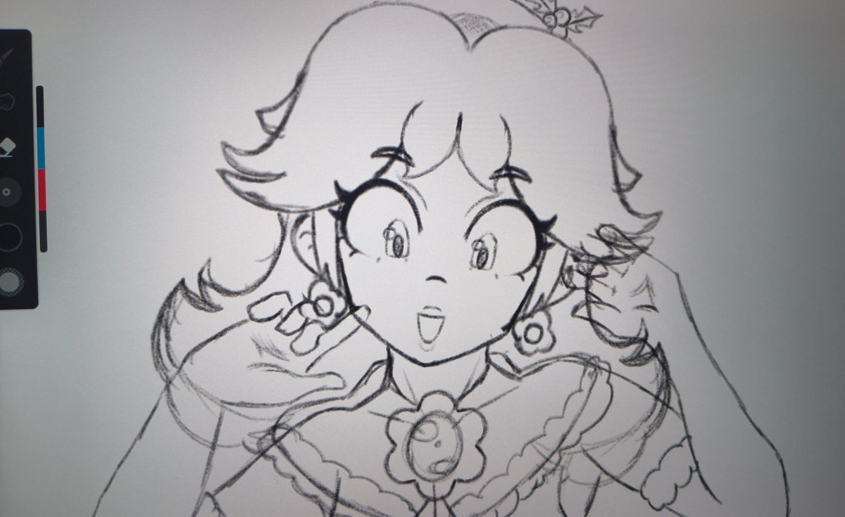Un boceto rápido para terminar más tarde 🎁
Feliz navidad 🎄