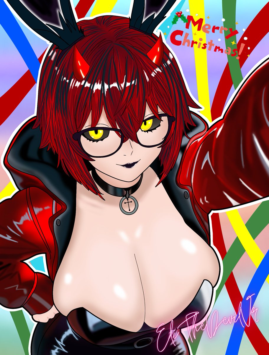 Happy holidays, and Merry Christmas 🎅#ibisPaintX #EliTheDevilVr #MerryChristmas2025