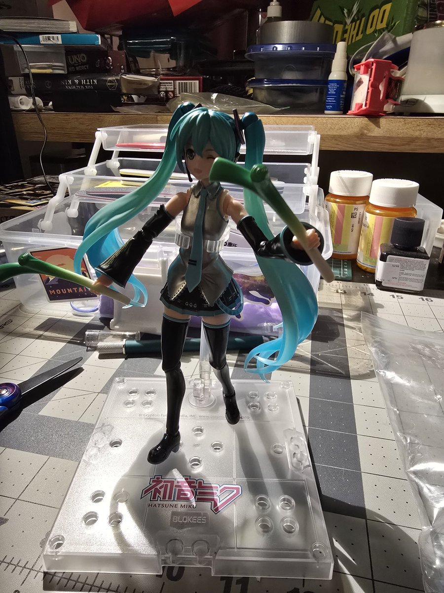 VampireRip's tweet image. Christmas Eve is my model build night
